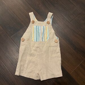 Hannah Kate Boy’s Cotton Overalls Size 3